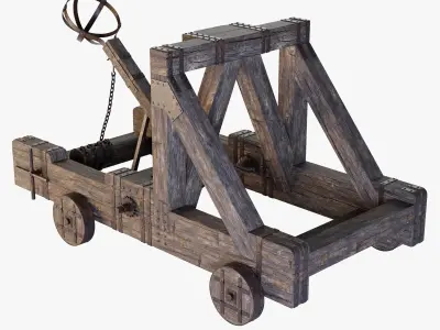 Catapult 3D model get