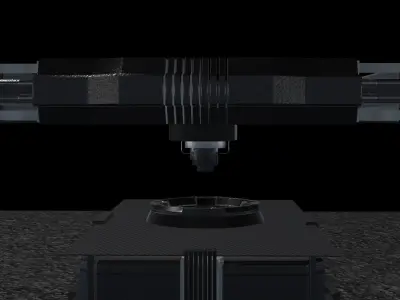 Sci-Fi Table 3D model purchase