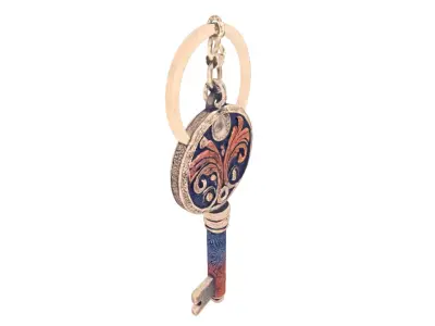 keychains varios Low-poly 3D model