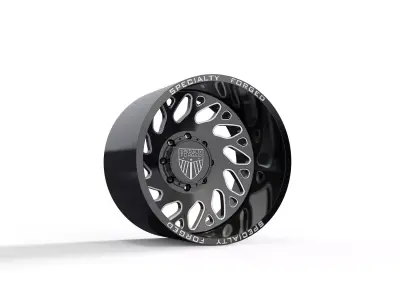 REAR SPECIALITY FORGED D003 WHEEL 3D MODEL 3D model