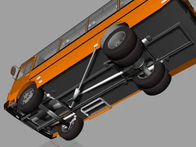 Autobus school bus Free 3D model