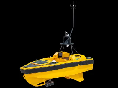 C-Worker 5 Autonomous Surface Vehicle ASV USV  purchase 3D model