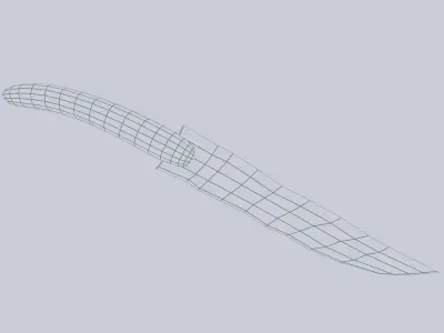 Mayan weapon Low-poly 3D model purchase