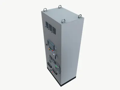 Control Panel 3D model 11