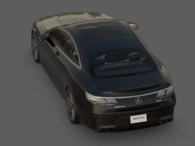 2018 Mercedes-Benz S63 AMG Coupe 3D Model Ultimate Luxury Coupe 3D model