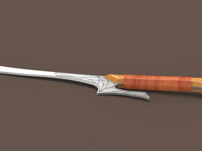 Sword from John Carter of Mars 3D model