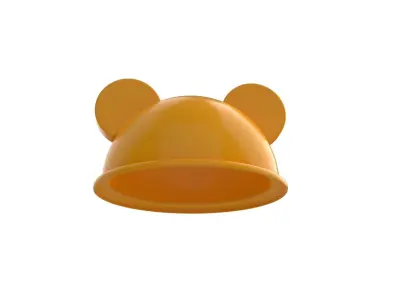 Tiger Hat Cute Low-poly 3D model