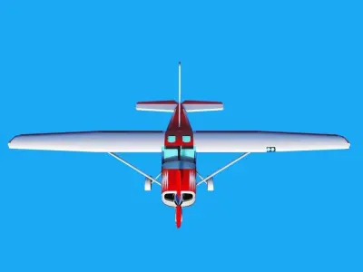 Airplane 3D model shop