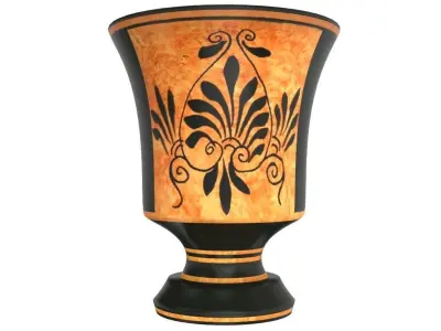 Pythagora Cup - Ancient Greek Pottery 3D model