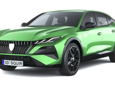 Peugeot 408 2026 3D model