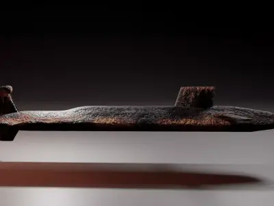 Ghost submarines 3D model