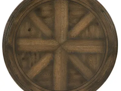 Hill Country Medina Coffee Table Low-poly 3D model