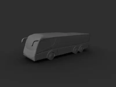 Bus Model Free 3D model purchase