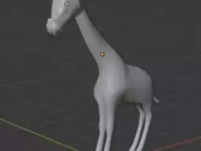 Giraffe Free 3D model purchase