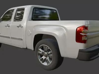 Pickup Truck 3D Model 3D model order