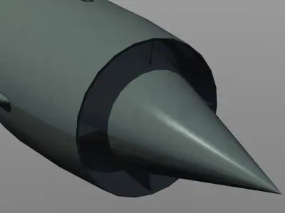Brahmos Anti-Ship Missile 3D model