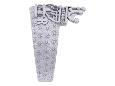 No Risk No Reward Ring 3D print model