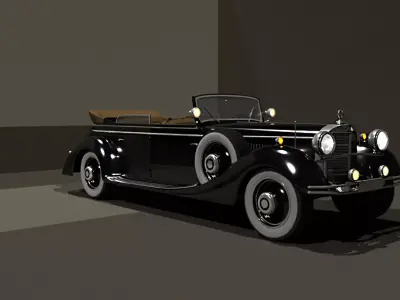 Mercedes-Benz 770 3D model