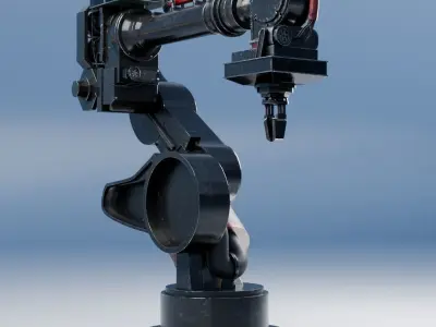 Industrial Mechanical Arm 3D model