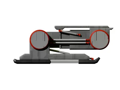 VTOL LANDING GEAR 3D model