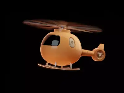 Stylize Helicopters  3D model