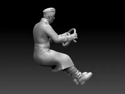 german driver soldier 3D print model get