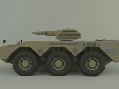 Armored vehicle AVC Mk2 3D model