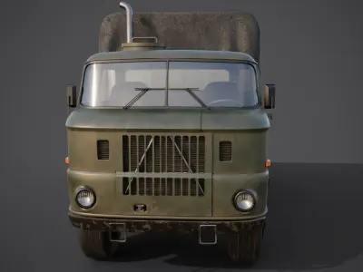 IFA w50 Truck  3D model