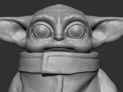 Baby Yoda 3D print model buy