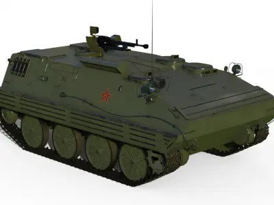 Chinese APC Type 63 3D model