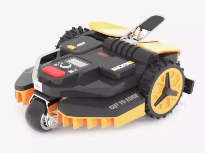 WORX Landroid VISION L1600 WR216E robotic mower 3D model