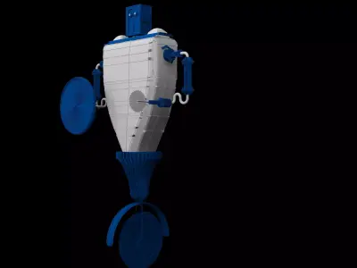 Robot 3D model 81