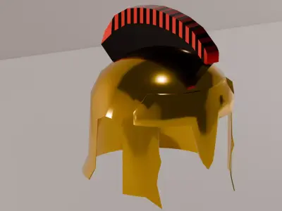 medieval helmet kit kit capacetes medieval Low-poly 3D model