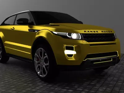 Range Rover Evoque Free 3D model