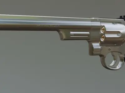 Smith and wesson 629 and 29 3D model