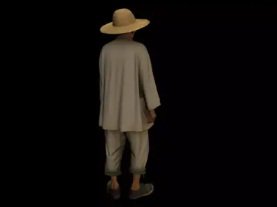 farmer 3D model