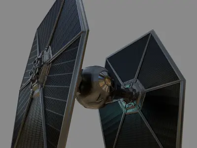 Tie Fighter Star wars 3D model