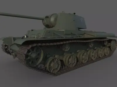 KV 1 1940 3D model