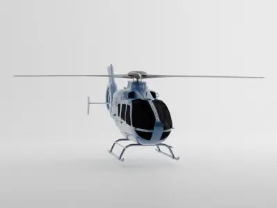helicopter h135 3D model