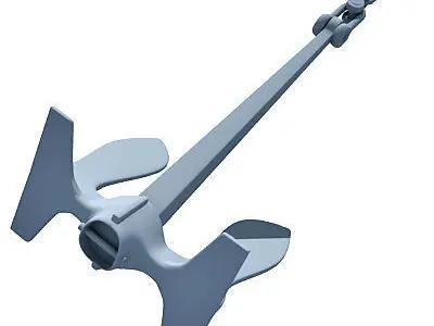 Ship Anchor 3D model