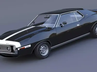 1971 AMC Javelin 3D model