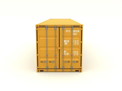 Shipping container Hapag LLoyd 3D model