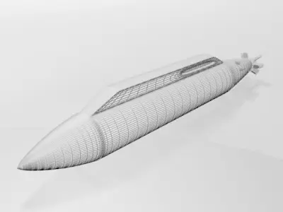 Missile 04 3D model