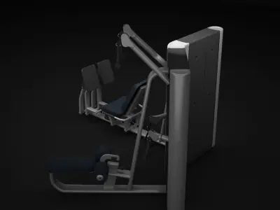 Multistation Twin Machine 3D model purchase