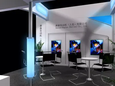Exhibition - Area - 6X6-3DMAX2009-14 3D model