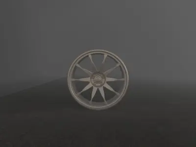 Wheels 3D model 3D model
