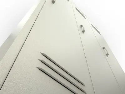 Office locker  3D model