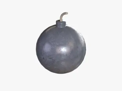 Cartoon Bomb Free 3D model