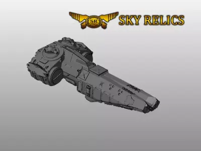 SKY RELICS - 38 STAR RUNNER 3D print model