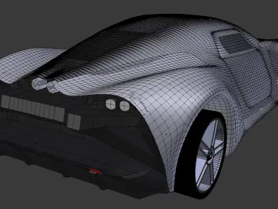 Marussia B2 Sport Free 3D model